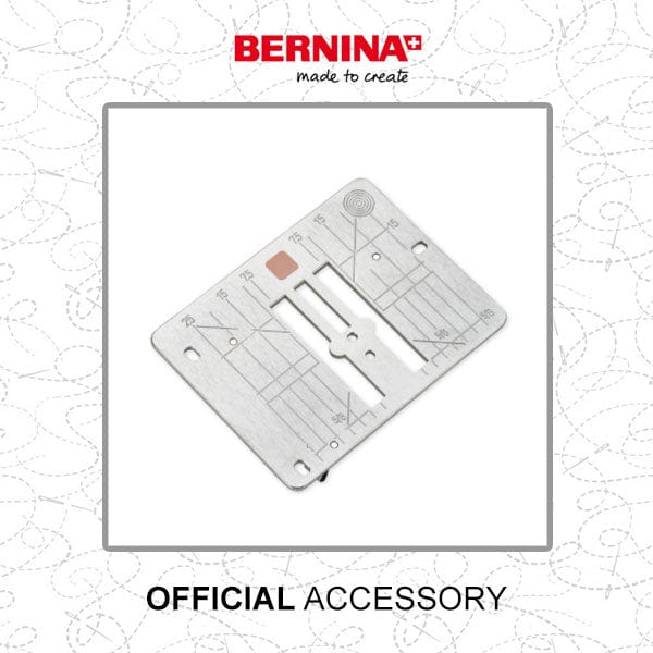 Bernina Sewing Machine Accessories Bernina Straight-Stitch / Cutwork Stitch Plate 0333397200 - The Sewing Studio