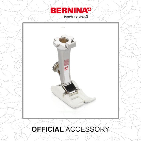 Bernina Sewing Machine Accessories Bernina Zigzag Foot With Non Stick Sole #52V 0084777400 - The Sewing Studio