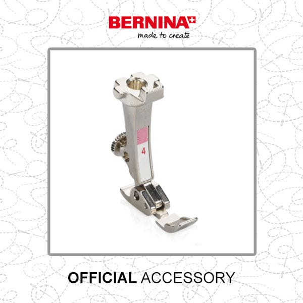 Bernina Sewing Machine Accessories Bernina Zipper foot #4V 0084487400 - The Sewing Studio