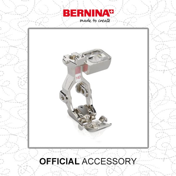 Bernina Sewing Machine Accessories Bernina Zipper foot with Guide #14D 0329647200 - The Sewing Studio