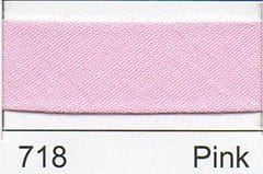 Polycotton Bias Binding: 2.5m x 12mm: Pink