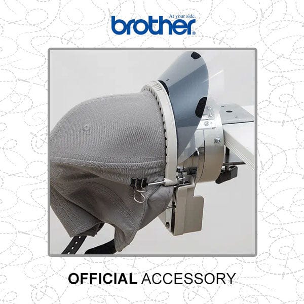 Brother Sewing Machine Accessories Brother Flat Brim Cap Frame and Driver Set PRCF5 - The Sewing Studio