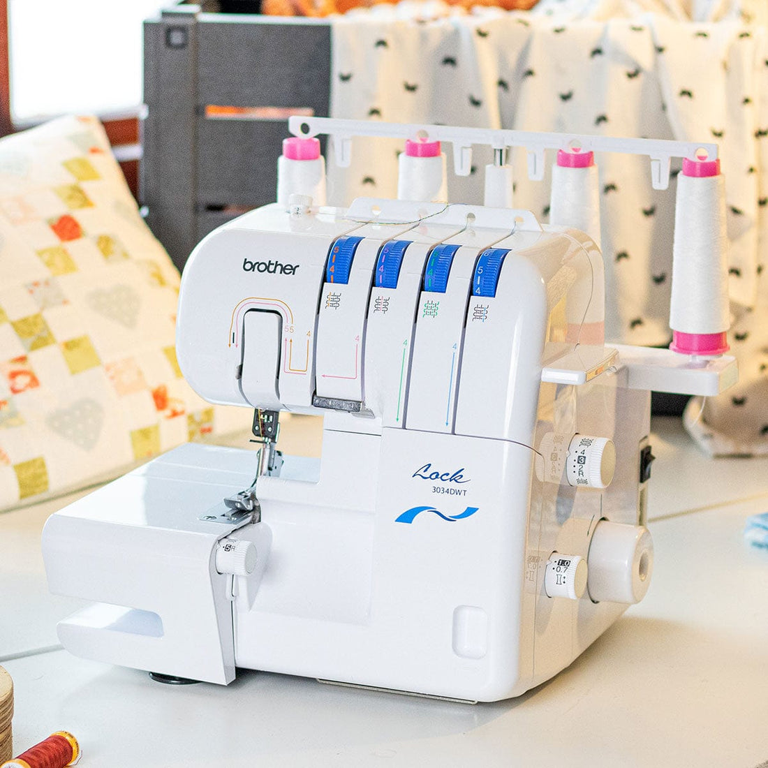 Brother Sewing Machines Brother 3034DWT Overlocker - The Sewing Studio