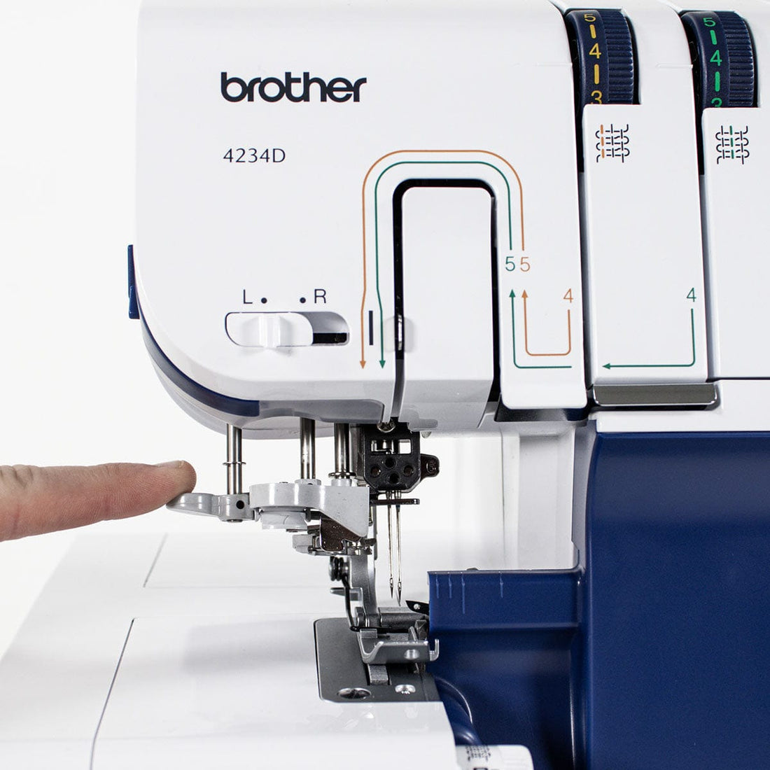 Brother Sewing Machines Brother 4234D Overlocker - The Sewing Studio