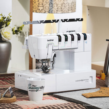 Brother Sewing Machines Brother CV3550 Coverstitch Machine  - The Sewing Studio for sale UK - The Sewing Studio