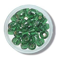 E Beads: Green: 8g in a pack