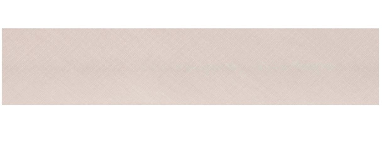 Essential Trimmings Bias Binding Polycotton Bias Binding: 2.5m x 12mm: Cream  - The Sewing Studio