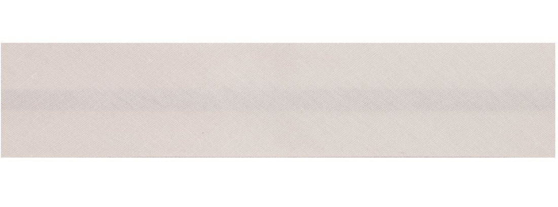 Essential Trimmings Bias Binding Polycotton Bias Binding: 2.5m x 12mm: Ivory - The Sewing Studio