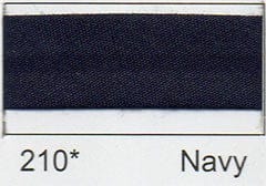 Essential Trimmings Bias Binding Polycotton Bias Binding: 2.5m x 12mm: Navy - The Sewing Studio
