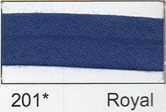 Essential Trimmings Bias Binding Polycotton Bias Binding: 2.5m x 12mm: Royal Blue - The Sewing Studio