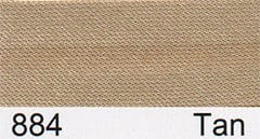 Essential Trimmings Bias Binding Satin Bias Binding: 2m x 15mm: Tan - The Sewing Studio