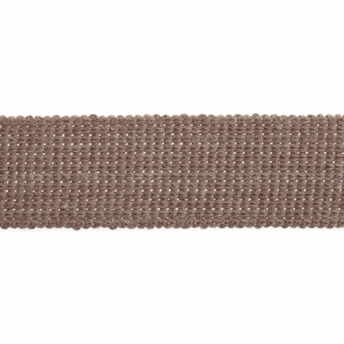 Essential Trimmings Webbing Cotton Acrylic Webbing Trim: 30mm: Light Taupe. Price per metre. - The Sewing Studio