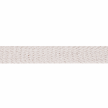 Herringbone Cotton Tape Natural 15mm Wide Price Per Metre
