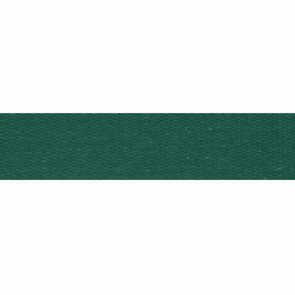 Cotton Tape Premium Quality: Holly Green: 14mm wide. Price per metre.