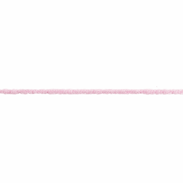 Face Mask Fuzzy Elastic Pink 2mm Wide (Per Metre)