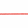 Face Mask Fuzzy Elastic Red 2mm Wide (Per Metre)