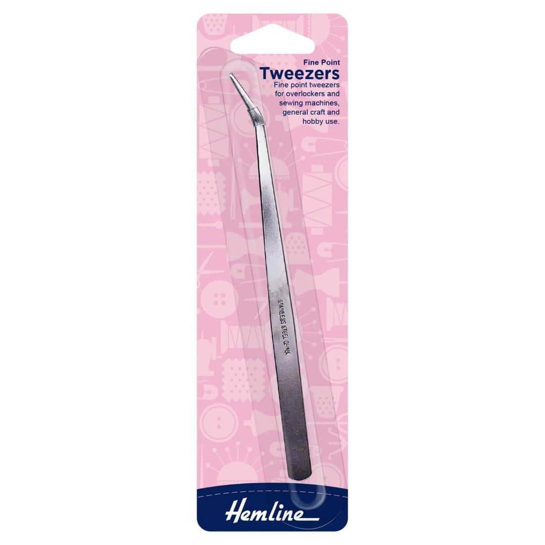 Hemline Quilting Accessories Tweezer Fine Point - The Sewing Studio