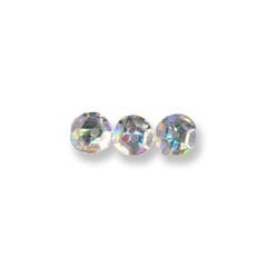 Sequins: Cup Holographic: 6mm: Silver: 3g pack