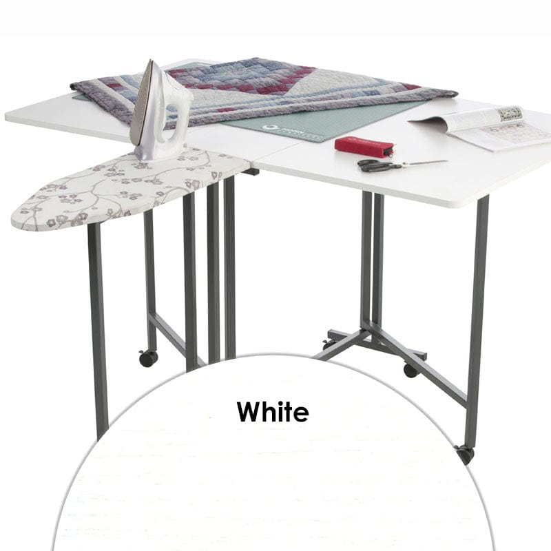 Horn Sewing Cabinets Horn Cut Easy Mk2 White Top - The Sewing Studio