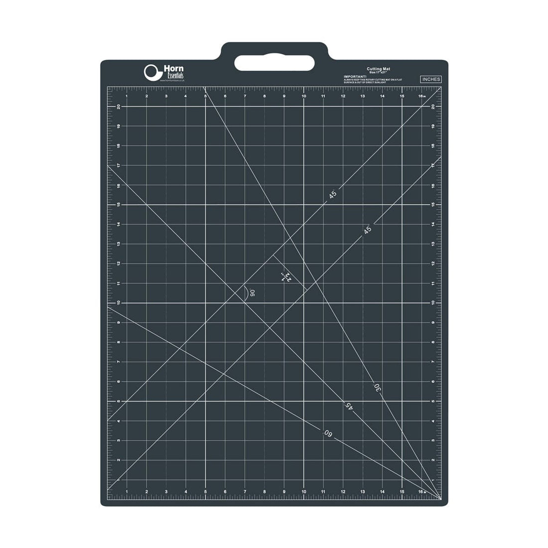 Horn Sewing Cabinets Horn Cutting Mat with Carry Handle 450x600mm - The Sewing Studio