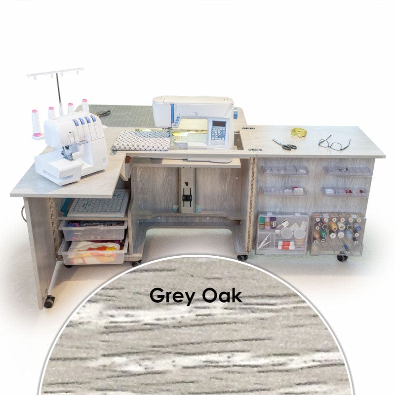 Horn Sewing Cabinets Horn Eclipse XL American Grey Oak - The Sewing Studio