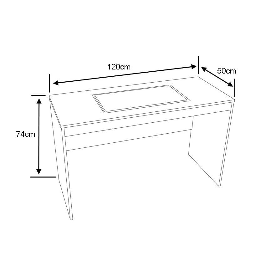 Horn Sewing Cabinets Horn Elements Sewing Table Unit White - The Sewing Studio