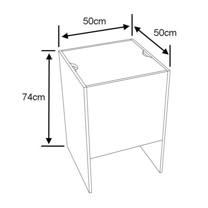 Horn Sewing Cabinets Horn Elements Storage Chest Unit White - The Sewing Studio