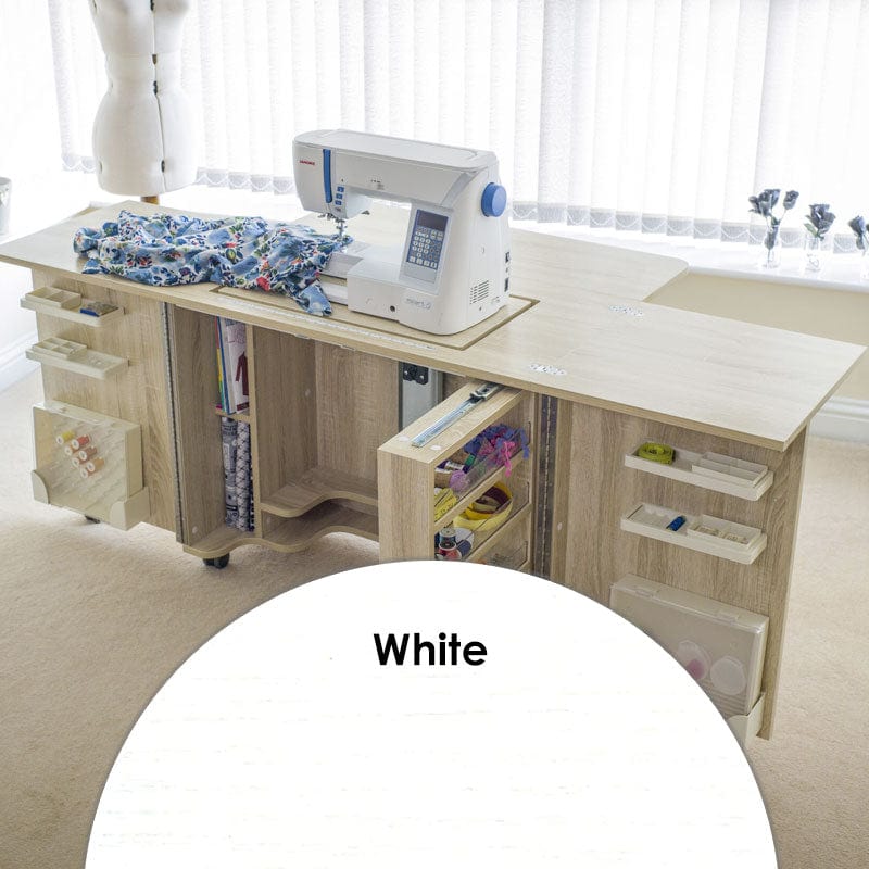 Horn Sewing Cabinets Horn Gemini XL White - The Sewing Studio