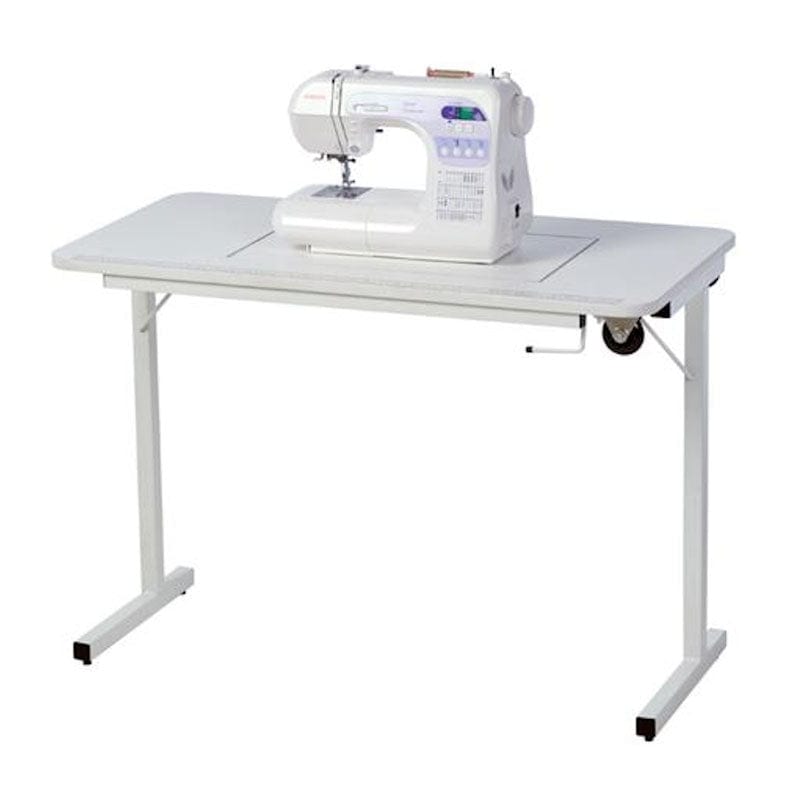 Horn Sewing Cabinets Horn Hideaway Table Mk2 (White) - The Sewing Studio