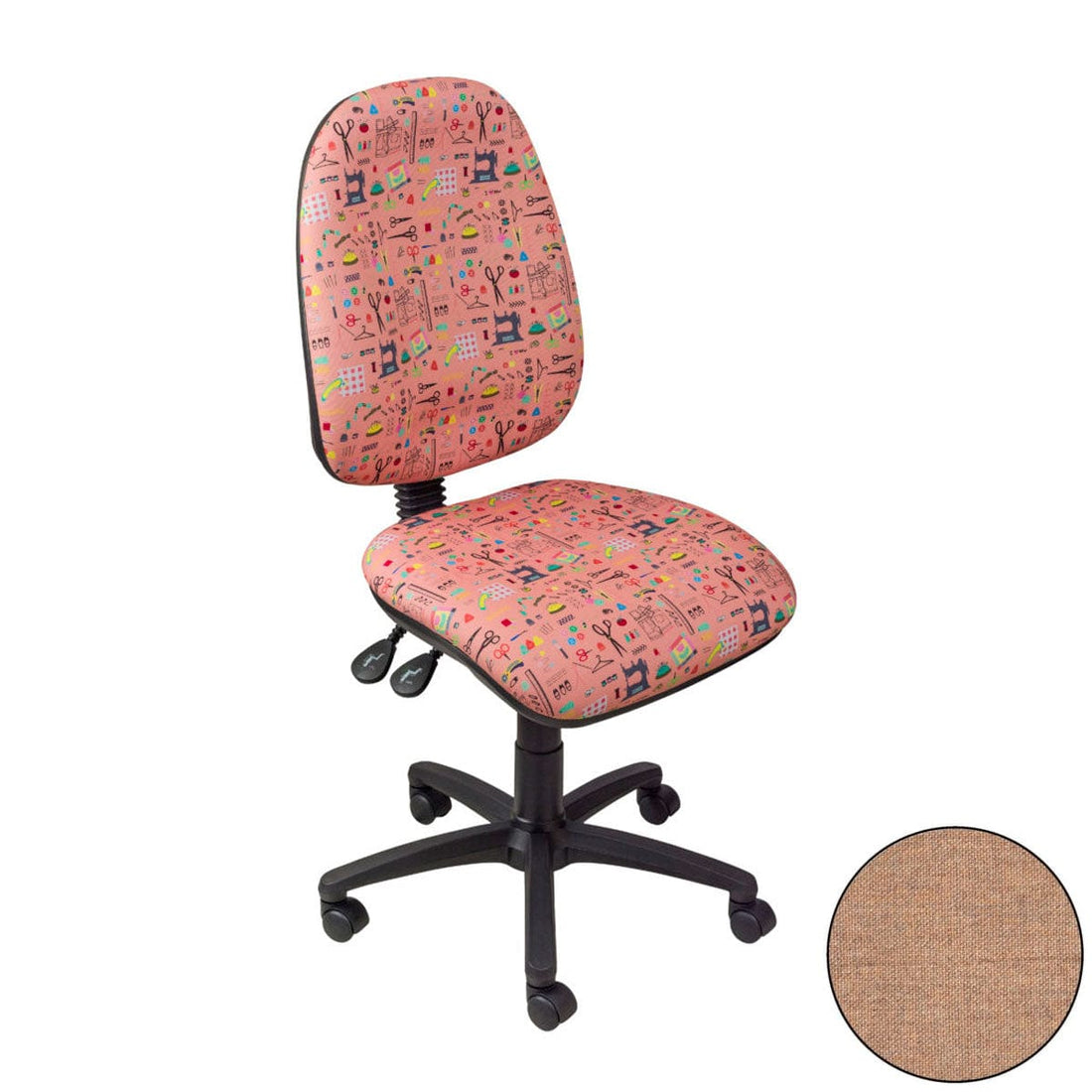 Horn Sewing Cabinets Horn Hobby Chair Sandstone - The Sewing Studio