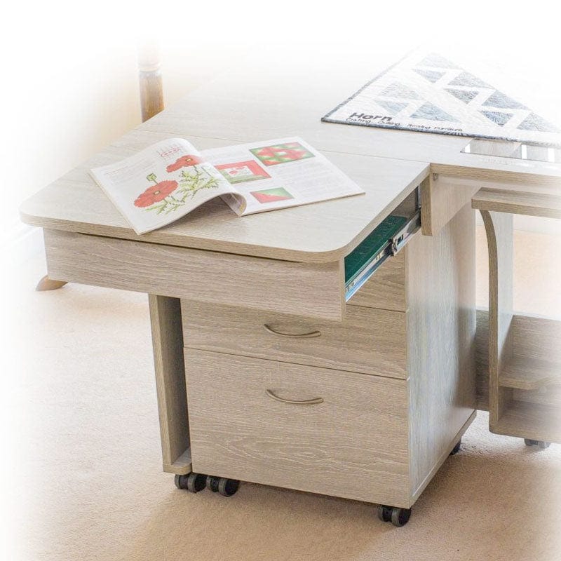 Horn Sewing Cabinets Horn Quilters Delight Mk2 Cabinet Beech - The Sewing Studio