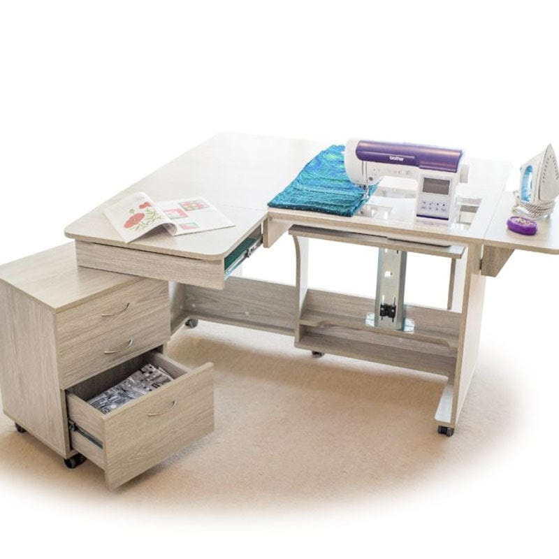 Horn Sewing Cabinets Horn Quilters Delight Mk2 Cabinet Beech - The Sewing Studio
