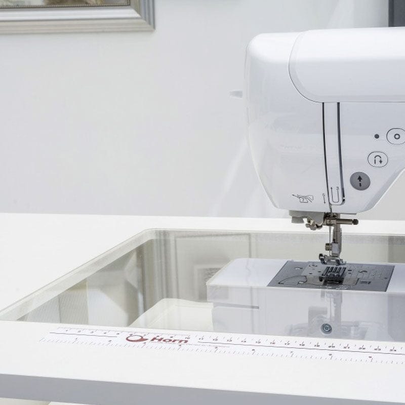 Horn Sewing Cabinets Horn Sewers Vision Table Mk2 White - The Sewing Studio