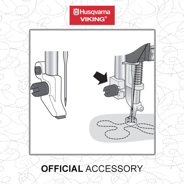 Husqvarna Sewing Machine Accessories Husqvarna Closed Free Motion Spring Foot (Spring Action) 413385645 - The Sewing Studio