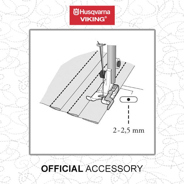 Husqvarna Sewing Machine Accessories Husqvarna Edge Stitching Foot 412796745 - The Sewing Studio