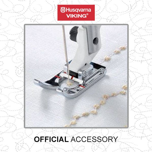 Husqvarna Sewing Machine Accessories Husqvarna Specialty Candlewicking Foot 413162345 - The Sewing Studio