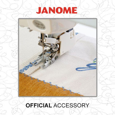 Janome Even Feed / Walking Foot, Open toe, with Quilting Guide - Category B