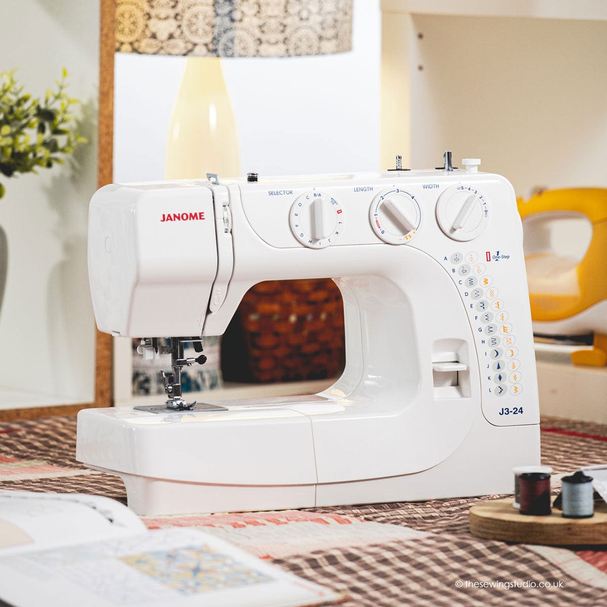 Janome J3-24 Sewing Machine Lifestyle