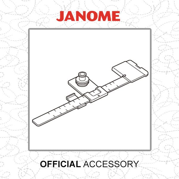 Janome Sewing Machine Accessories Janome Circular Attachment For Models With Oblong Shaped Hook Cover – 3 Lugs 202135007 - The Sewing Studio