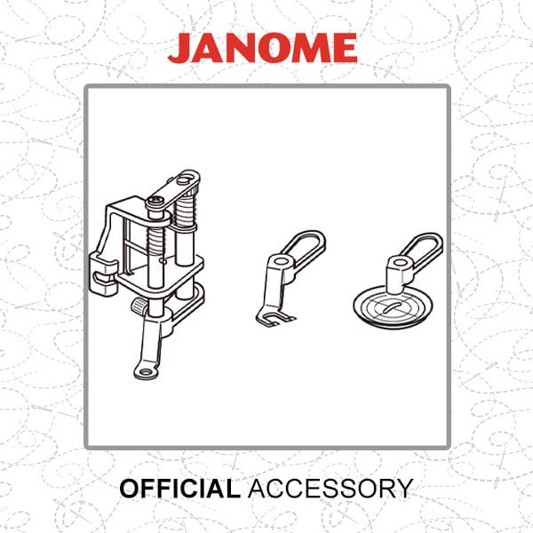 Janome Sewing Machine Accessories Janome Convertible Free Motion Quilting Foot Set 202001003 - The Sewing Studio