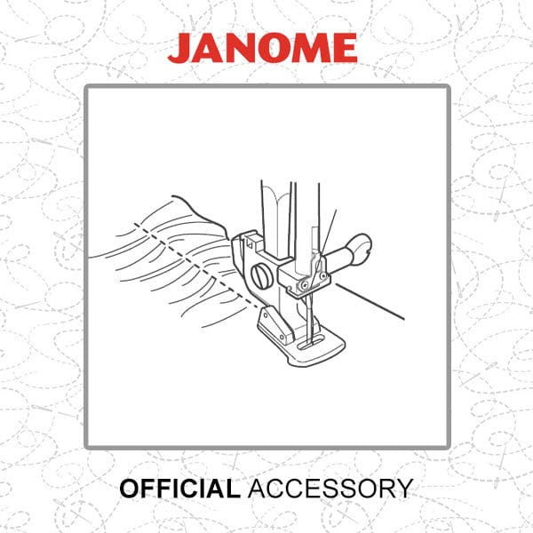 Janome Sewing Machine Accessories Janome Gathering Foot - Category B/C - The Sewing Studio