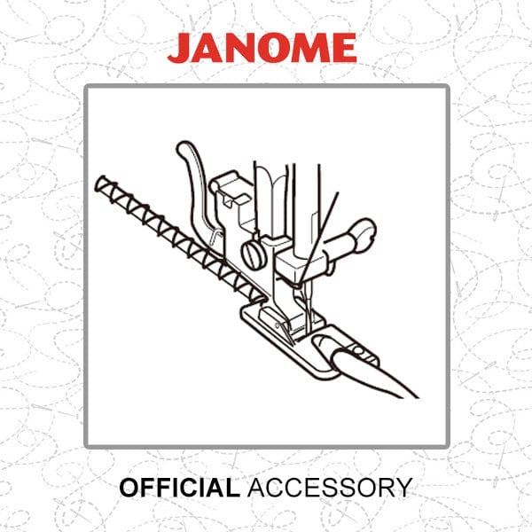 Janome Sewing Machine Accessories Janome Hemmer Foot (D), Narrow 2mm 820809014 - The Sewing Studio