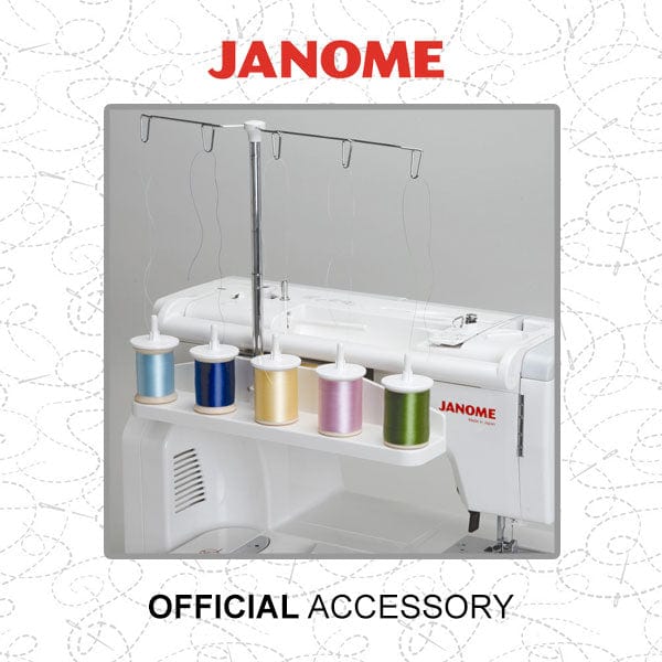 Janome Sewing Machine Accessories Janome Multi Spool Stand Five Thread 832420014 - The Sewing Studio