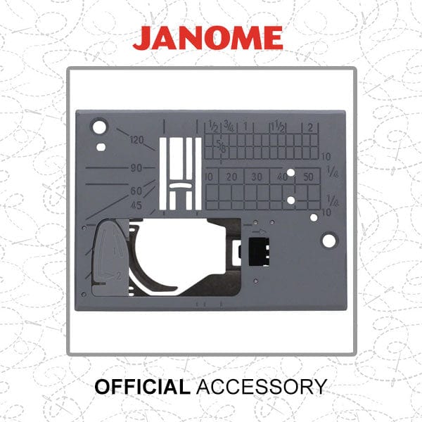 Janome Sewing Machine Accessories Janome Needle Plate 809616006 - The Sewing Studio