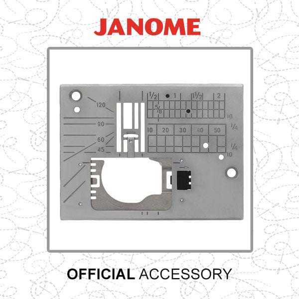 Janome Sewing Machine Accessories Janome Needle Plate 858603002 - The Sewing Studio