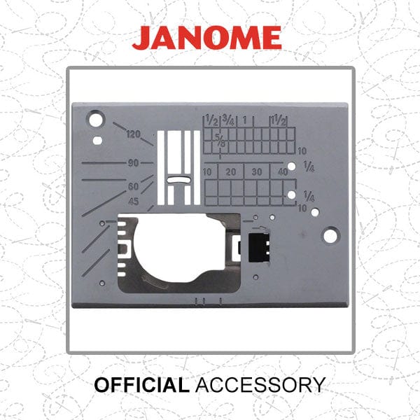 Janome Sewing Machine Accessories Janome Needle Plate 860544001 - The Sewing Studio