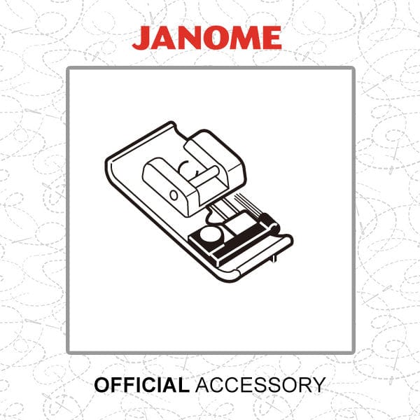 Janome Sewing Machine Accessories Janome Overedge Foot (C) With Brush 822801001 - The Sewing Studio