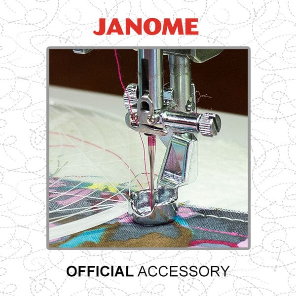 Janome Sewing Machine Accessories Janome Ruler Work Foot 862896007 - The Sewing Studio