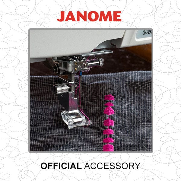 Janome Sewing Machine Accessories Janome Variable Zigzag Foot (Qz) 862895006 - The Sewing Studio