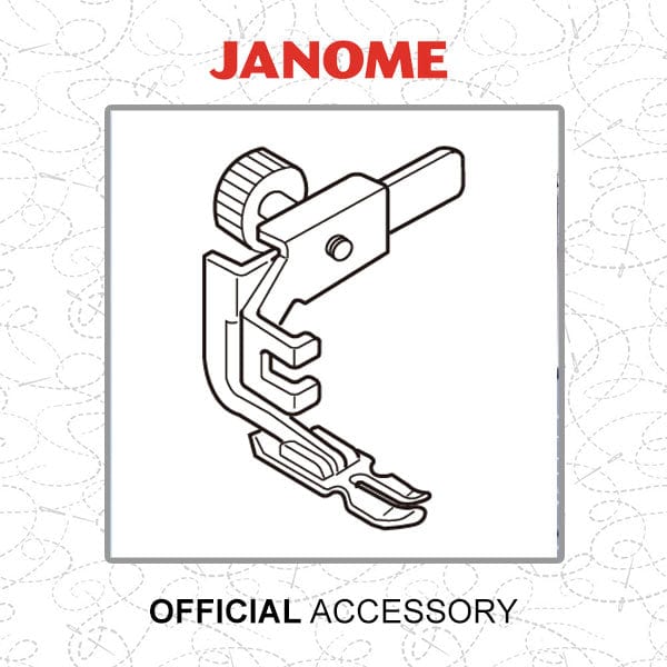 Janome Sewing Machine Accessories Janome Zipper Foot Adjustable 200342003 - The Sewing Studio